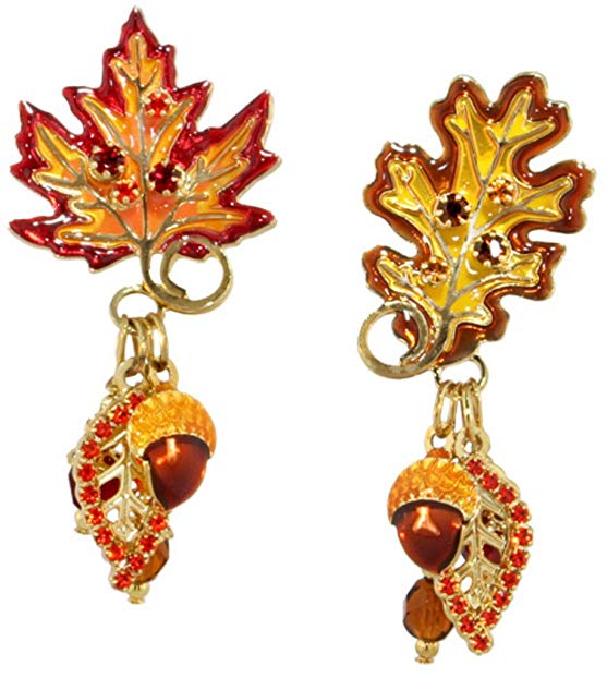 Lunch at The Ritz 2GO USA Autumn In NY Earrings Clips